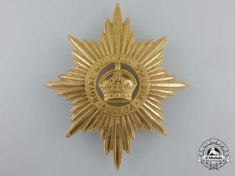 Royal Military College Pith Cap Badge Obverse