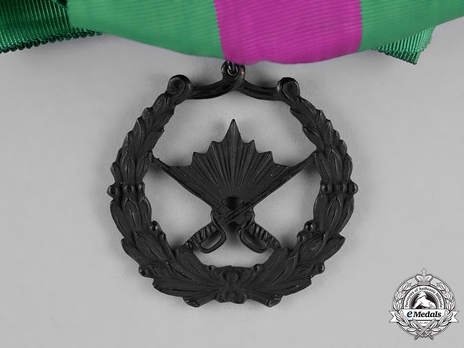 Order of Independence (Nishan-i-Istiqlal), Civil Division, I Class Grand Cordon (with blackened metal, c.1927) Reverse