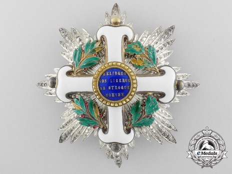 Order of San Marino, Type II, Grand Officer Breast Star Obverse