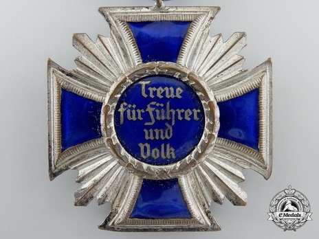 NSDAP Long Service Award, II Class Reverse