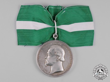 Duke Ernst Medal, in Silver Obverse