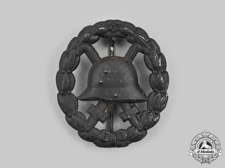 Wound Badge, in Black (in iron, cut-out) Obverse