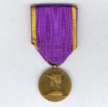 Bronze Medal (stamped "O.ROTY") Obverse