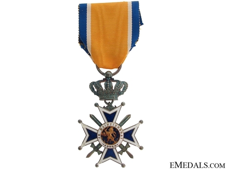 Order of Orange-Nassau, Knight (Military Division, 1892-1970)