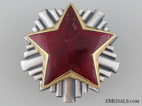Army Officer's Cap Badge Obverse
