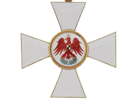 Order of the Red Eagle, Type V, Civil Division, I Class Cross (in gold) Obverse