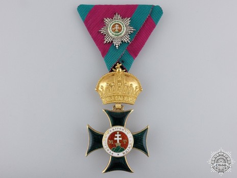 Order of St. Stephen of Hungary, Knight Obverse