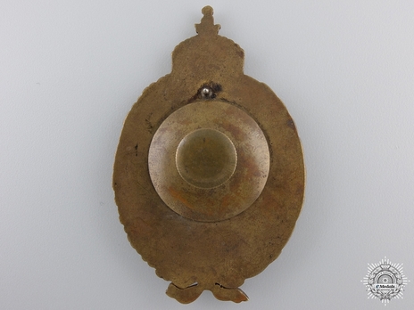 Naval Observer Badge, by Unknown Maker (in brass) Reverse