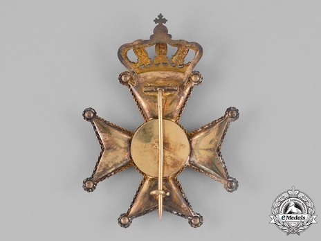 Order of the Dutch Lion, Commander Breast Star Reverse