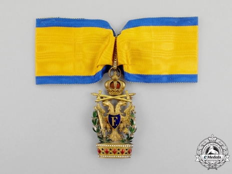 Order of the Iron Crown, Type III, Military Division, II Class (with gold swords)