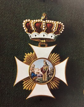 Order of St. Elisabeth, Grand Cross Obverse