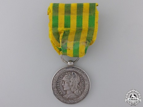 Silver Medal (Army, stamped "DANIEL DUPUIS") Obverse
