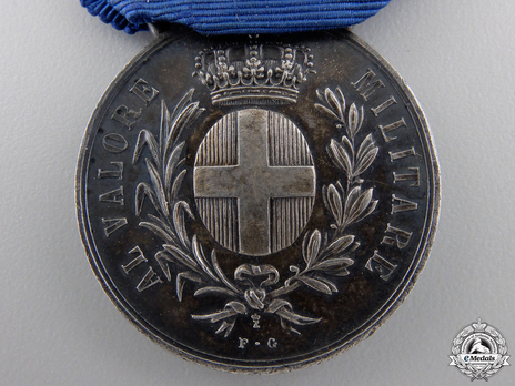 Medal for Military Valour, in Silver (1887-1943) Obverse