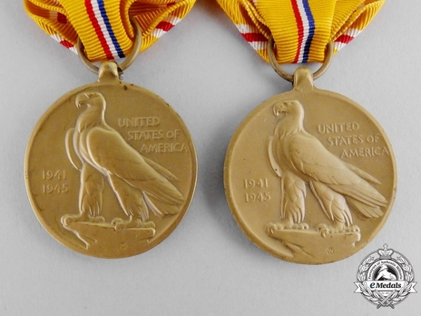 Bronze Medal (with 2 Medals) Obverse