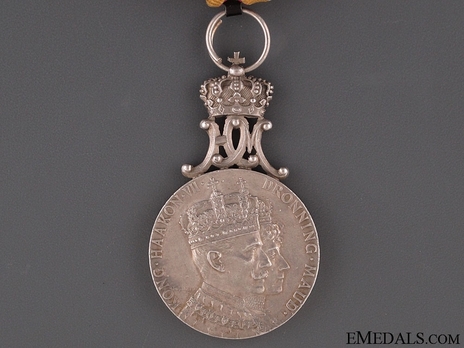 Coronation Medal 1906 in Silver Obverse