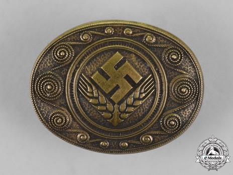 RADwJ Tradition Badge (in aluminium gilt) Obverse