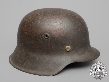 German Army Steel Helmet M42 (Single Decal version) Right Side