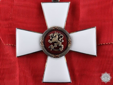 Order of the Lion of Finland, Civil Division, Commander I Class Obverse