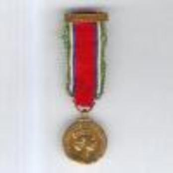 Miniature Bronze Medal (with "CONGO" clasp) Obverse