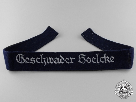 Luftwaffe Geschwader Boelcke Cuff Title (NCO/EM version) Obverse