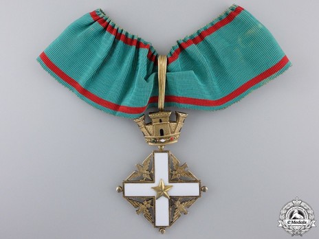 Order of Merit of the Italian Republic, Type I, Commander Cross Obverse