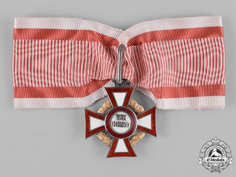 Military Merit Cross, Type II, Military Division, II Class Cross (with III Class War Decoration) 