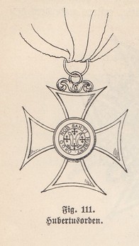 Order of Saint Hubert, Knight
