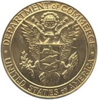 Department of Commerce Gold Medal Obverse