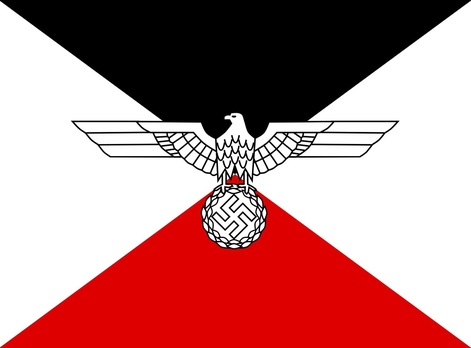 German Army Command Flag for the Armed Forces Plenipotentiary General for Bohemia and Moravia Obverse