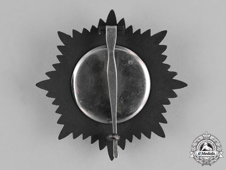 Order of Independence (Nishan-i-Istiqlal), Civil Division, I Class Grand Cordon Breast Star (with blackened metal, c.1927) Reverse