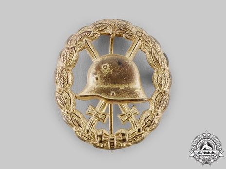 Wound Badge, in Gold (in bronze, cut-out) Obverse