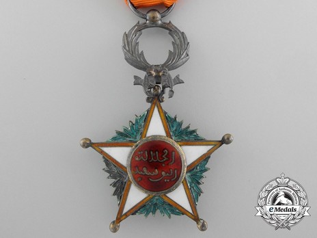 Order of Ouissan Alaouite, Type II, II Class Grand Officer Neck Badge Obverse