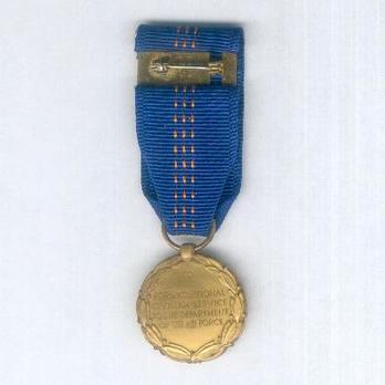 Miniature Department of the Air Force Decoration for Exceptional Civilian Service Reverse