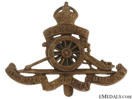 Royal Field Artillery General Service Other Ranks Cap Badge Obverse