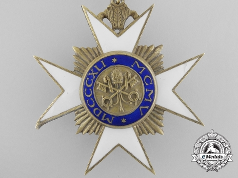 Order of St. Sylvester Commander (with gilt) Reverse