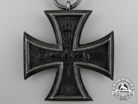 Iron Cross 1914, II Class Cross, by C. Dillenius Reverse