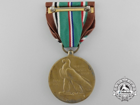 European-African-Middle Eastern Campaign Medal Reverse