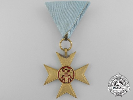Cross of Charity, in Gold (small medaillion) Obverse