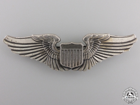 Pilot Wings (with sterling silver) (by Gemsco, stamped "GEMSCO N.Y.") Obverse