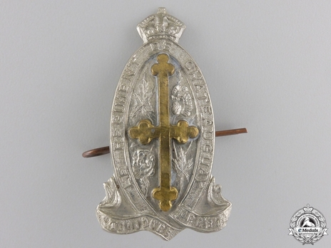 Le Regiment De Chateauguay Other Ranks Cap Badge Obverse