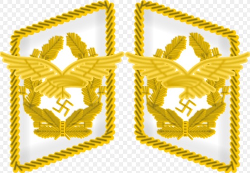 Luftwaffe Generaloberst Collar Tabs Obverse