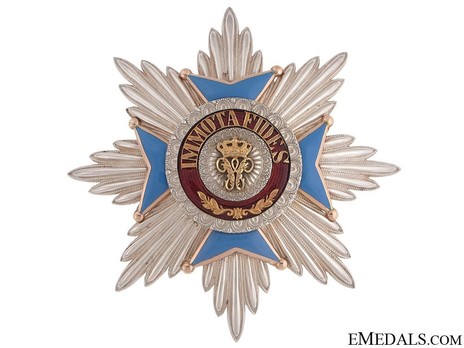 Dukely Order of Henry the Lion, Grand Cross Breast Star (in gold) Obverse