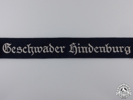 Luftwaffe Geschwader Hindenburg Cuff Title (Officer version) Obverse