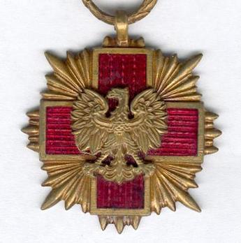 Polish Red Cross Medal, IV Class Obverse