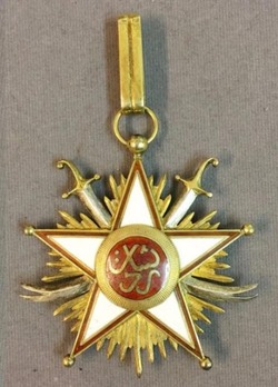 Military Order of Zolfagher (Ḏu’l-faqār), II Class Reverse