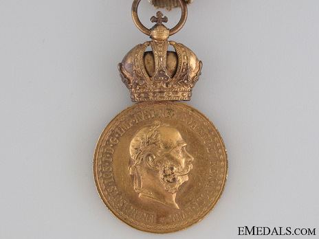 Bronze Medal (with Franz Joseph) Obverse