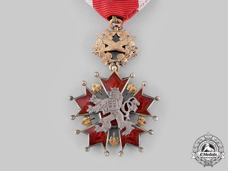Order of the White Lion, Civil Division, IV Class Officer