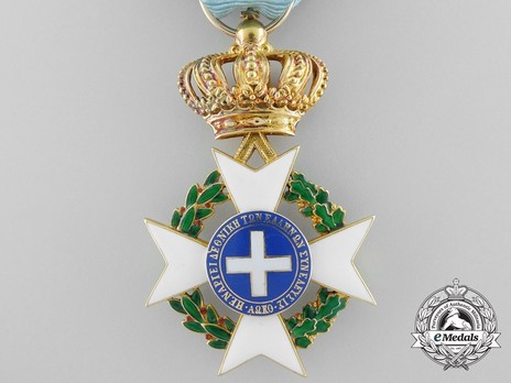 Order of the Redeemer, Type II, Knight's Cross, in Gold Reverse