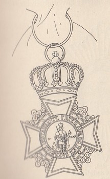 Military Order of St. Henry, Type II, Grand Cross Obverse