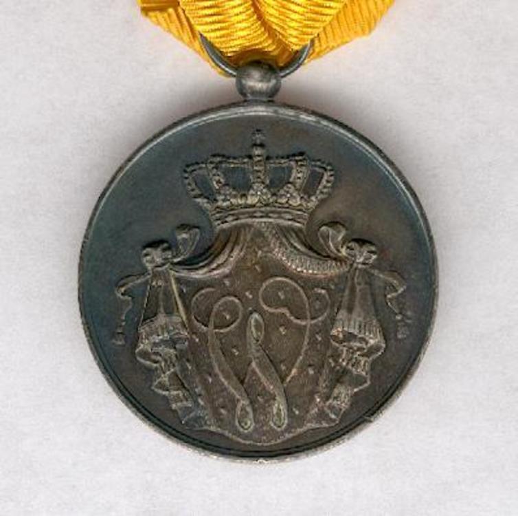 Silver medal 1861 1928 obverse